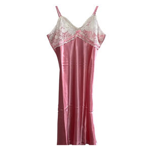 Vintage Gunne Sax Jessica McClintock Pink Nightgown Size 10 (fits like small)